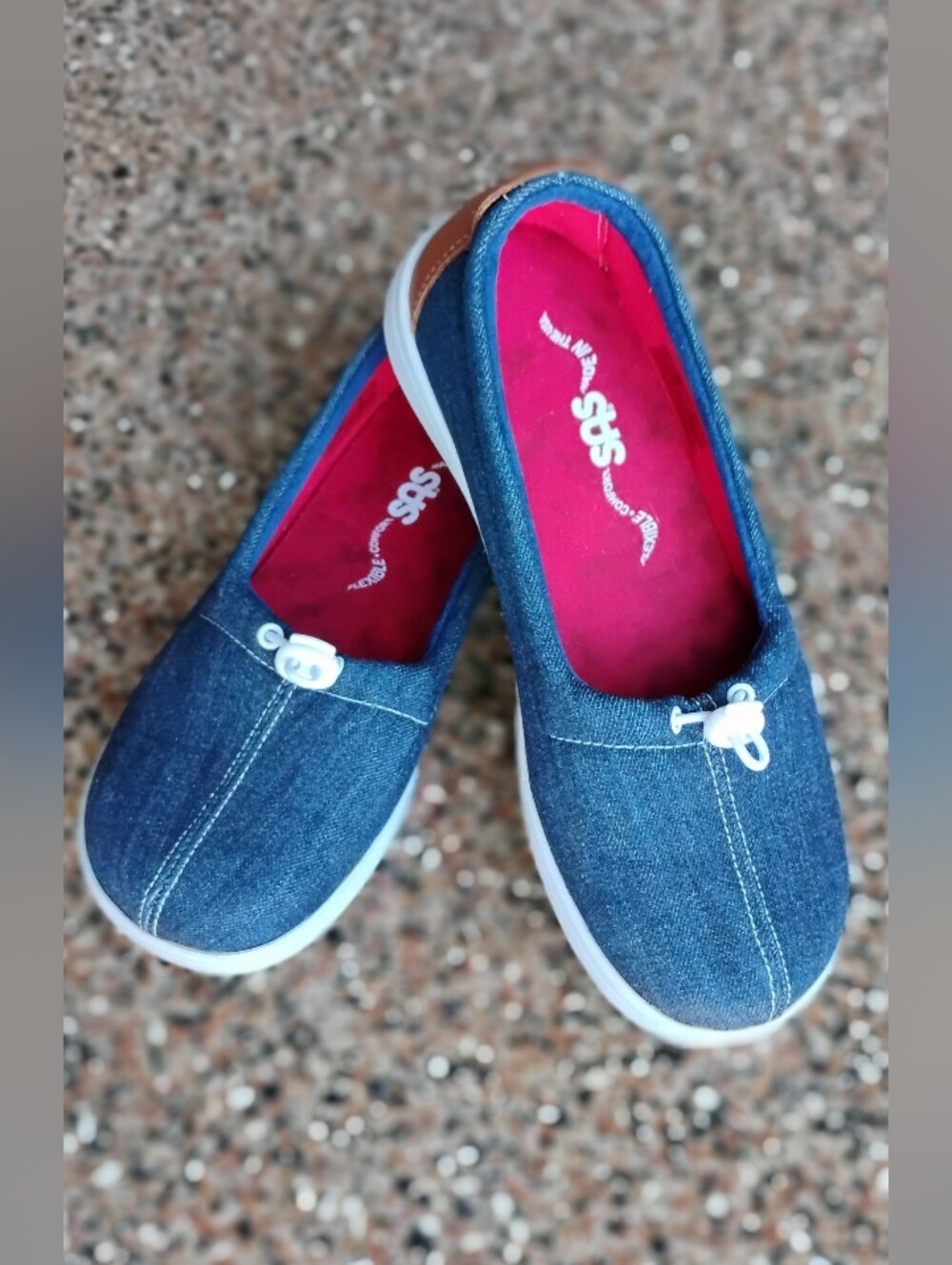SAS Funk Denim Active Slip-On Comfort Shoes